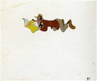 Original Production Cel of Goofy from Goofy Gymnastics (1949)