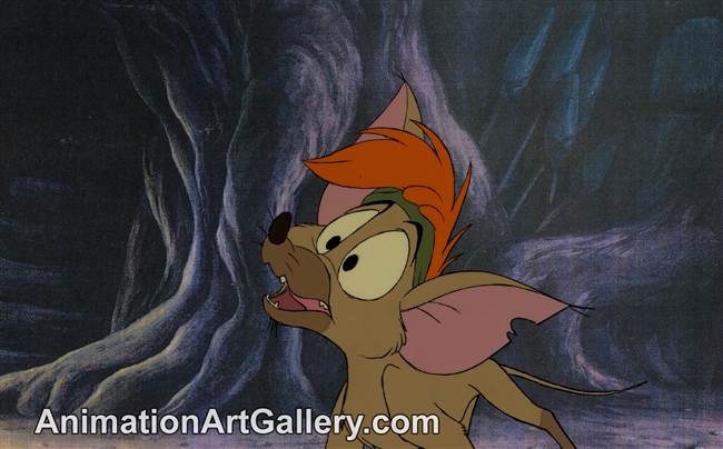 Production Cel Tito  From Oliver and Company