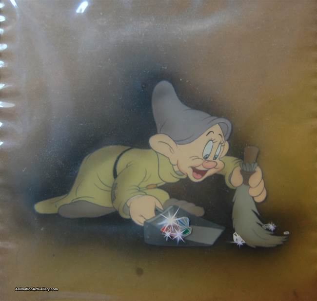 Courvoisier Cel of Dopey from Snow White and the Seven Dwarfs