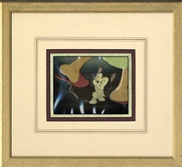 Original Courvoisier Cel of Figaro from Pinocchio (1940)
