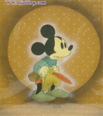 Courvoisier Cel of Mickey Mouse - WDCCS59
