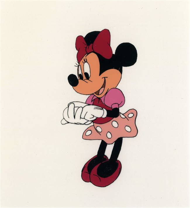 Original Production Cel of Minnie Mouse from Disney TV