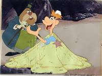 Original Production Cel of the Walrus and the Carpenter from Alice in Wonderland (1951)
