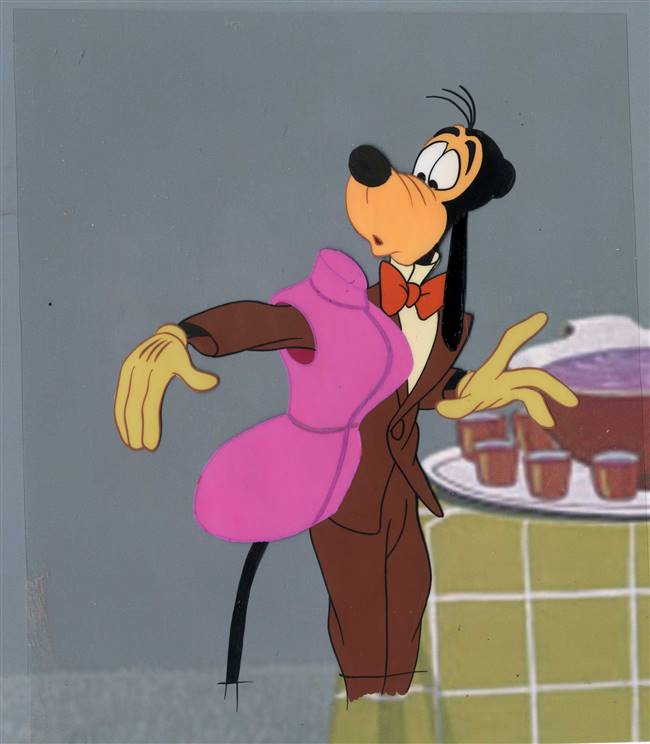 Original Production Cel of Goofy from How to Dance (1953)