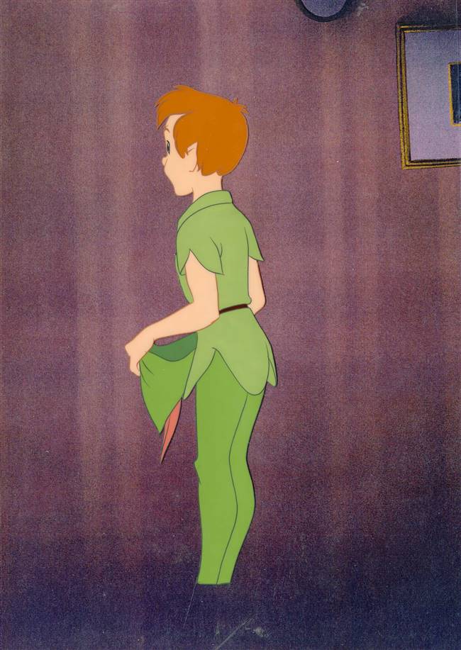 Original Production Cel of Peter Pan from Peter Pan (1955