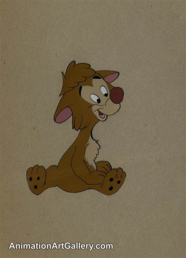 Production Cel of Bent-Tail Junior from Disney Studios (c. 1950s)