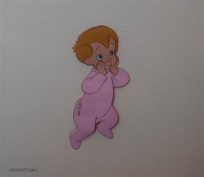 Production Cel of Michael Darling from Peter Pan