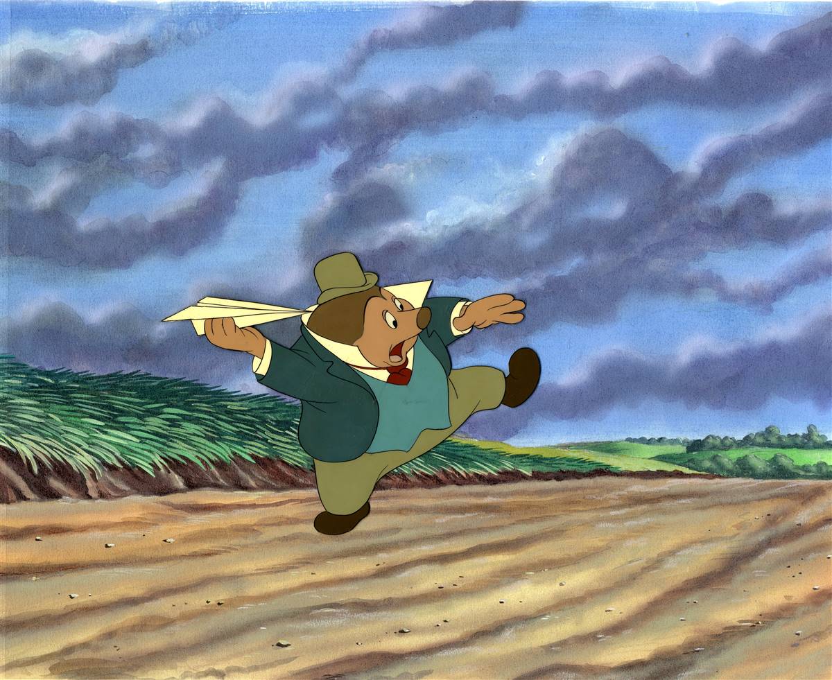 Original Production Cel of Mole from The Adventures of Ichabod and Mr. Toad  (1949)