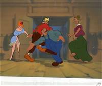 Original Production Cel of the Martins and the Coys from Make Mine Music (1946)