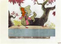 Original Production Cel of Ludwig Von Drake from Disney TV