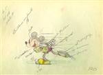 Color Reference Drawing of Mickey Mouse - WDD885