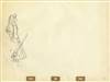 Original Production Drawing of Briar Rose from Sleeping Beauty (1959)