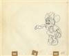 Original Production Drawing of Minnie Mouse from Pluto's Sweater (1949)