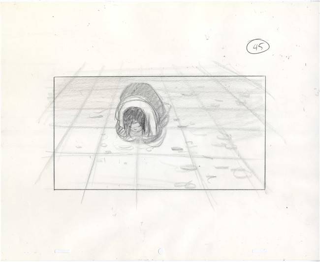 Storyboard of Mulan from Mulan