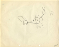 Walt Disney Animation Art Production Drawing