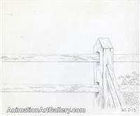 Layout Drawing from Winnie the Pooh and a Day For Eeyore