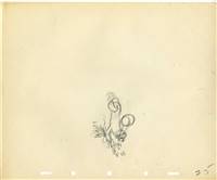 Original Production Drawing of Salty the Seal from Rescue Dog (1947)
