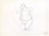 Original Production Drawing of Fisherman Bear from Bednobs and Broomsticks (1971)