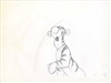 Original Production Drawing of Tigger from Winnie the Pooh and Tigger, Too (1977)