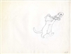 Original Production Drawing of Scat Cat from Aristocats (1970)