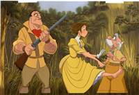 Tarzan Walt Disney Employee Exclusive Limited Edition Cel