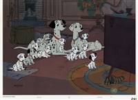 101 Dalmatians Limited Edition Cel