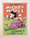 Serigraph Poster of Mickey Mouse from Barnyard Olympics (1980s)