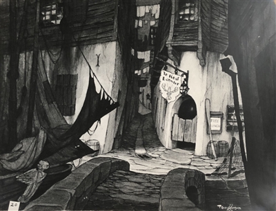 Production Photostat from Pinocchio (1940)