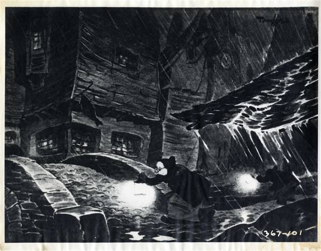 Original Production Photostat of Geppetto from Pinocchio (1940)