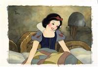 Original Toby Bluth Watercolor Painting of Snow White (2005) Signed by Toby Bluth