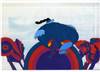 Original Production Cel of Blue Meanie from Yellow Submarine (1968)