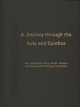 <span style="font-size: 14pt; color: rgb(0, 0, 0);">A Journey through the Acts and Epistles</span>