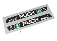 Puch Maxi S Moped Gas Tank Decals