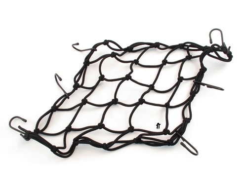 Black Moped Cargo Net - 15" x 15"