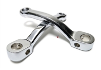 short chrome pedal arms - left and right