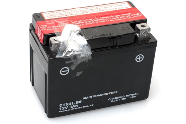 1987 - 2001 Honda Elite SA/SE50 Battery - CTX4L-BS