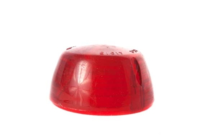 Rounded Red Lens Cover