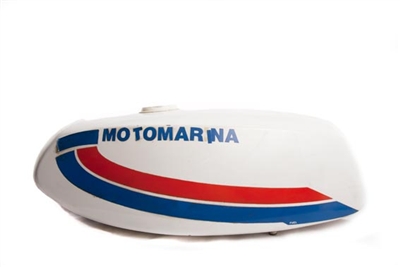 NOS White Motomarina Sebring Tank