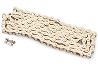 1/8" Gold Moped Pedal Chain - 112 Links