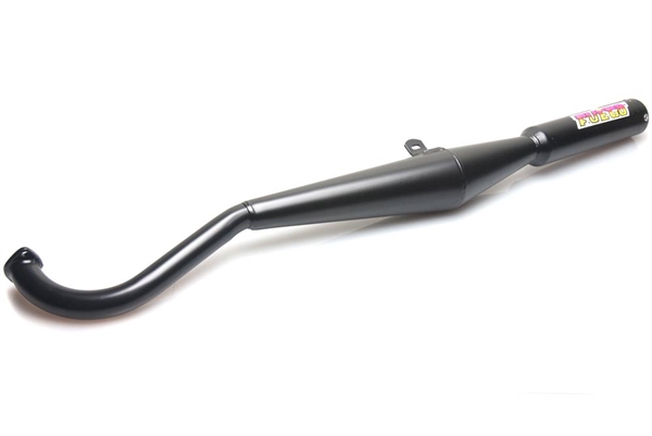 Puch Moped Boss Black Performance Exhaust Pipe