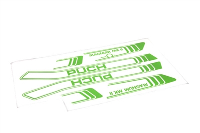 Puch Magnum GREEN Decal Set