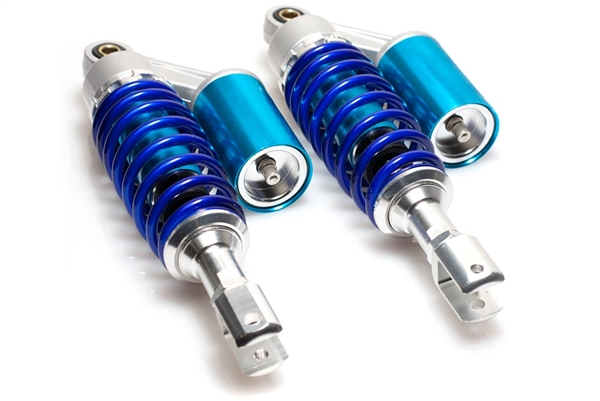 Blue Adjustable Length 280mm - 300mm Gas Clevis Shocks
