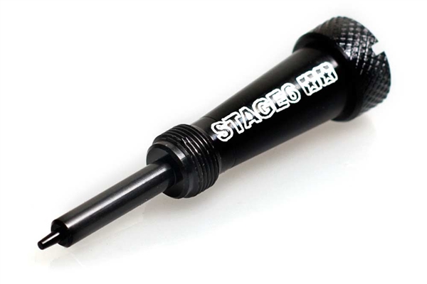 Black Stage6 Air Mixture Screw for Dellorto PHBG Carburetors