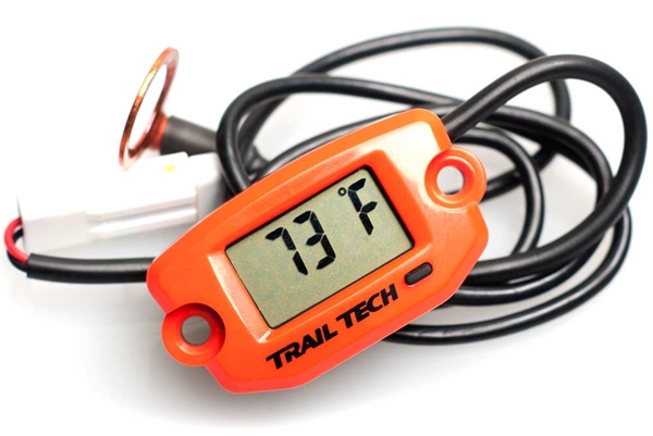 Trail Tech TTO Temperature Gauge - Orange
