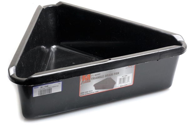 7.5 Quart Triangle Drain Pan