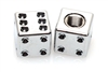 CHROME DICE Valve Stem Caps