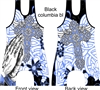 Poly based custom sublimated wrestling and lifting singlet