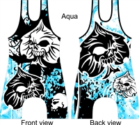 Spade symbol wrestling or lifting singlet