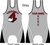 customized cardinal mascot singlet in several colors