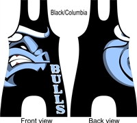 Bull mascot singlet in choice of colors